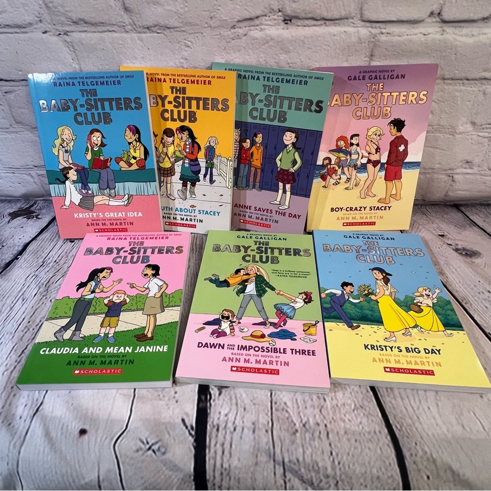 Scholastic The Baby-Sitters Club Vibrant Book Set